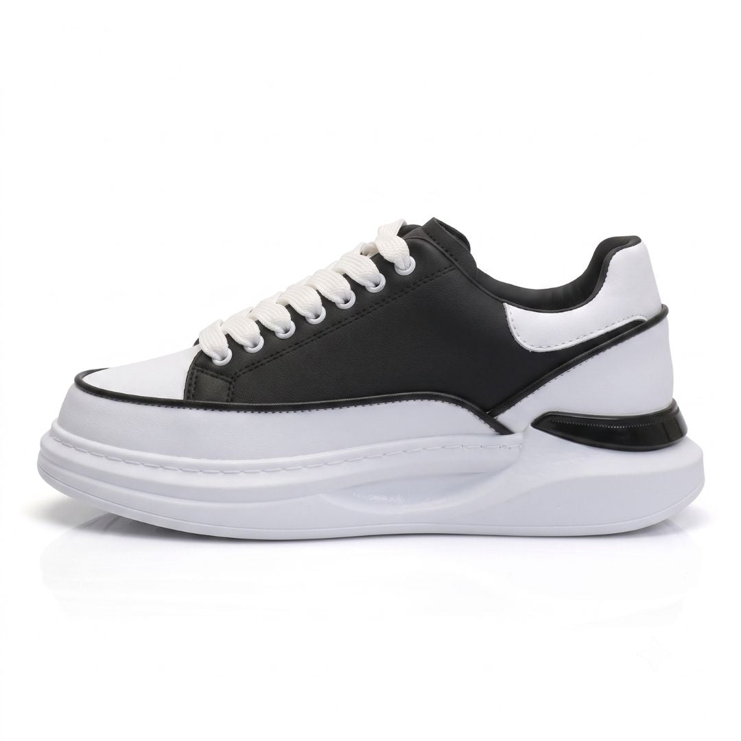 Tênis Oversized De Couro Sintético Shakal®