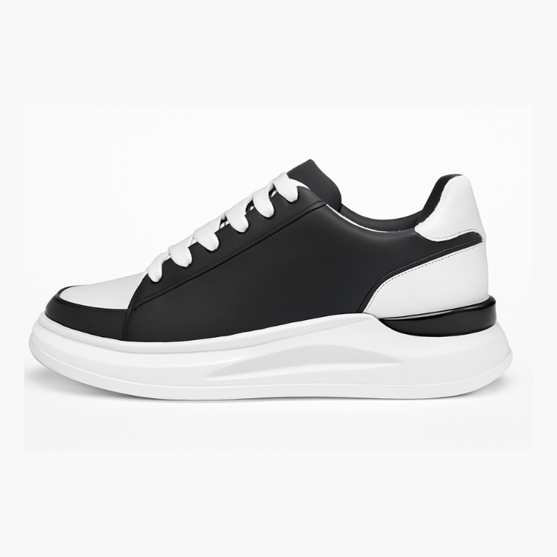 Tênis Oversized De Couro Sintético Shakal®