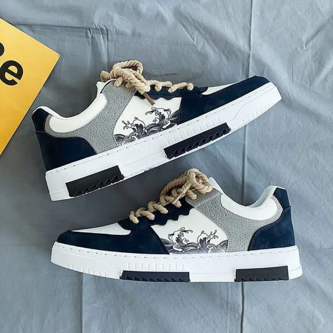 Tênis Casual Azul Atlas Shakal