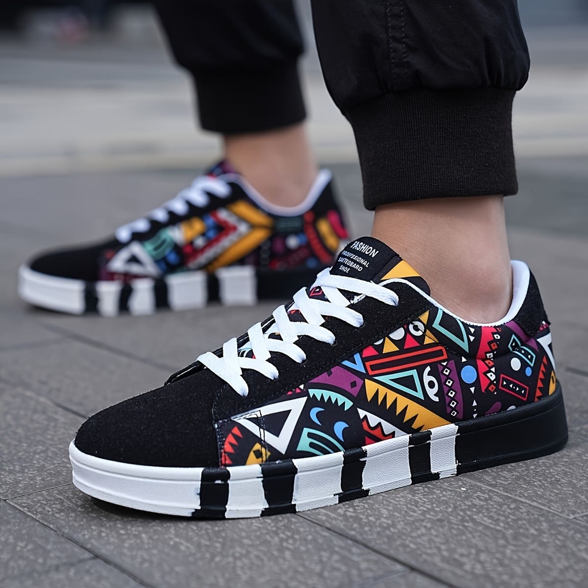 Tênis Streetwear Abstrato Shakal