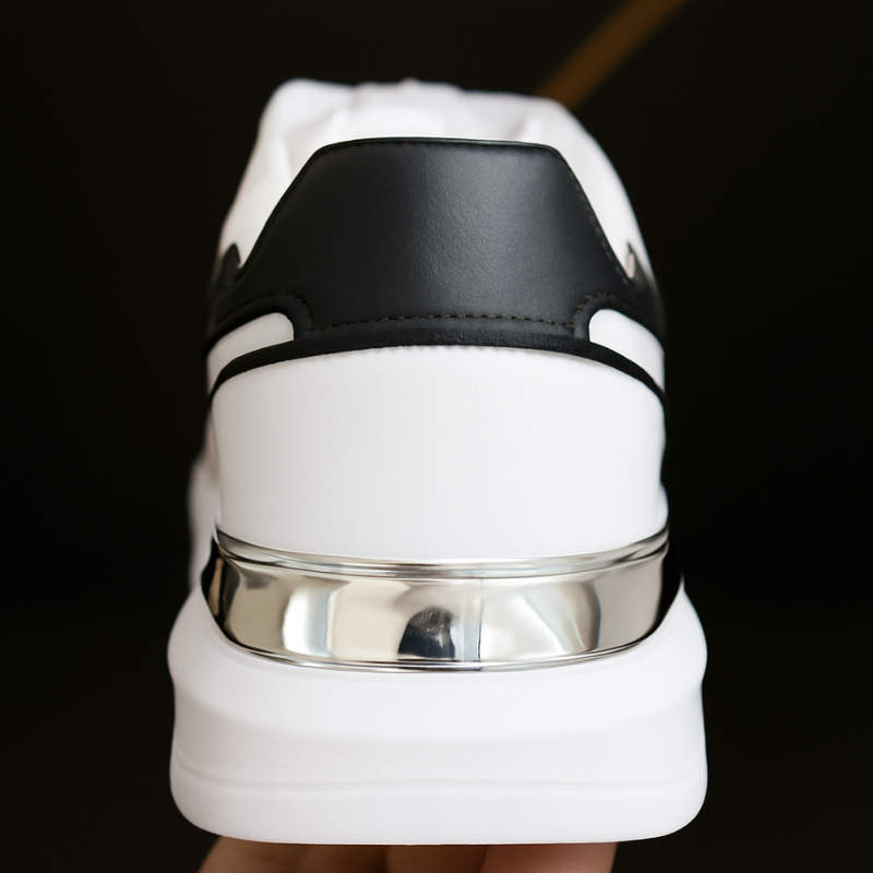 Tênis Oversized De Couro Sintético Shakal®