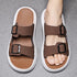 Sandália Masculina de Couro Antederrapante