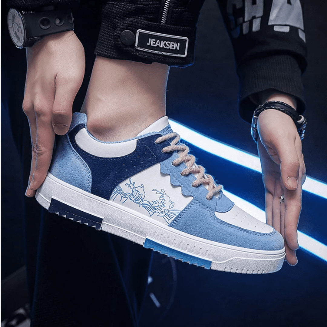 Tênis Casual Azul Atlas Shakal