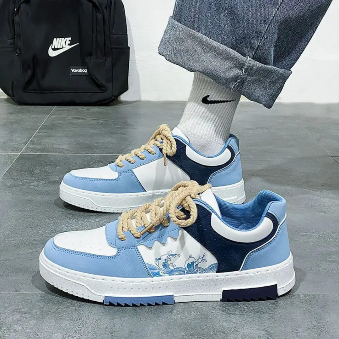 Tênis Casual Azul Atlas Shakal