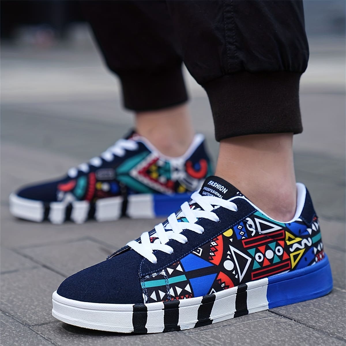Tênis Streetwear Abstrato Shakal