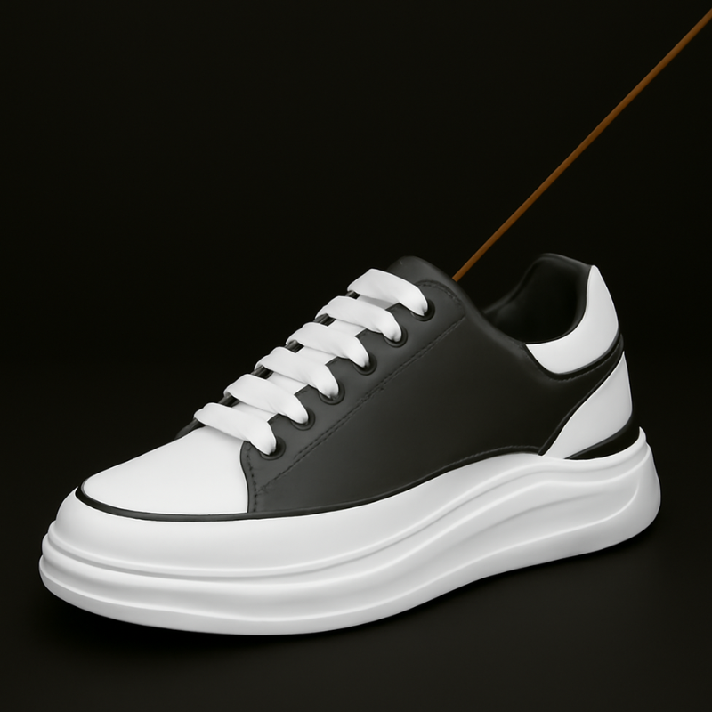 Tênis Oversized De Couro Sintético Shakal®
