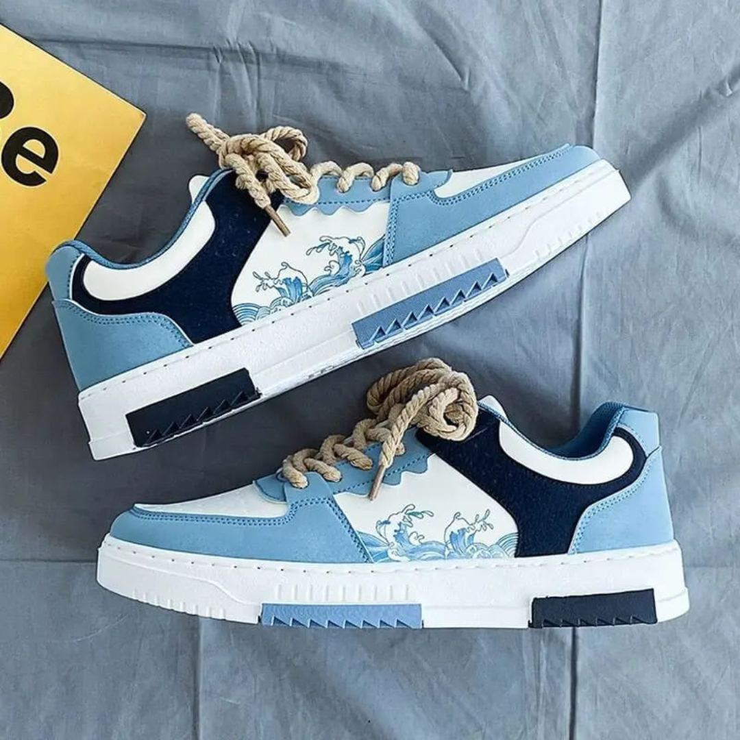 Tênis Casual Azul Atlas Shakal