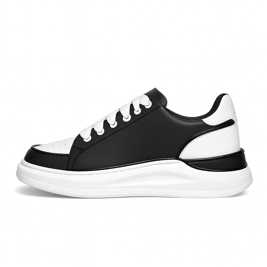 Tênis Oversized De Couro Sintético Shakal®