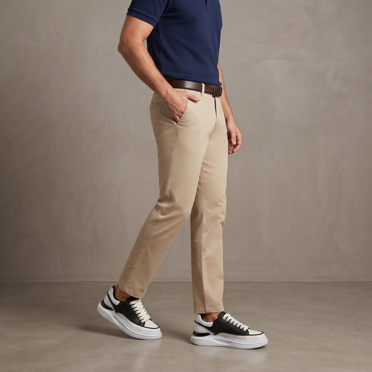Tênis Oversized De Couro Sintético Shakal®