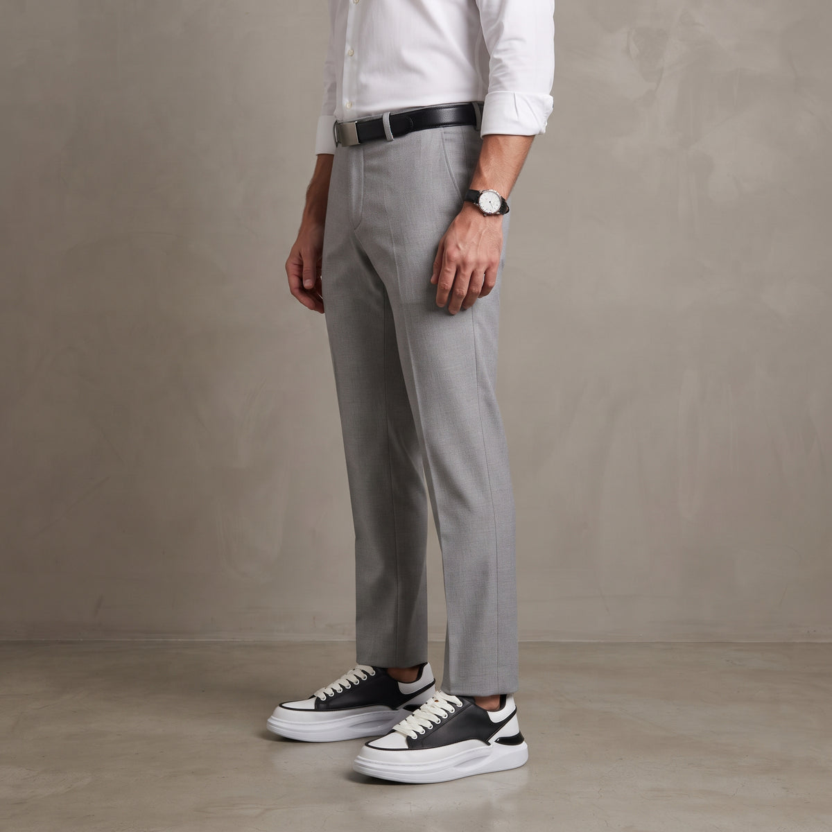 Tênis Oversized De Couro Sintético Shakal®