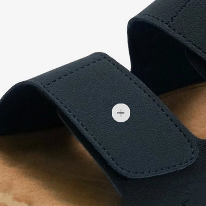 Sandália Birken Masculina Casual de Couro