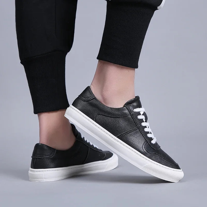 Tênis Casual Classic em Couro PU Shakal