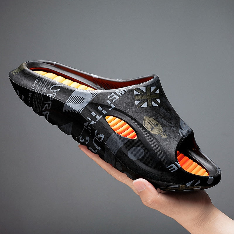 Chinelo Slide Masculino Preto - Loja Shakal