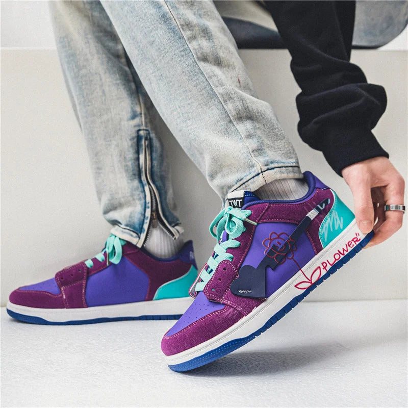 Tênis  Streetwear Roxo
