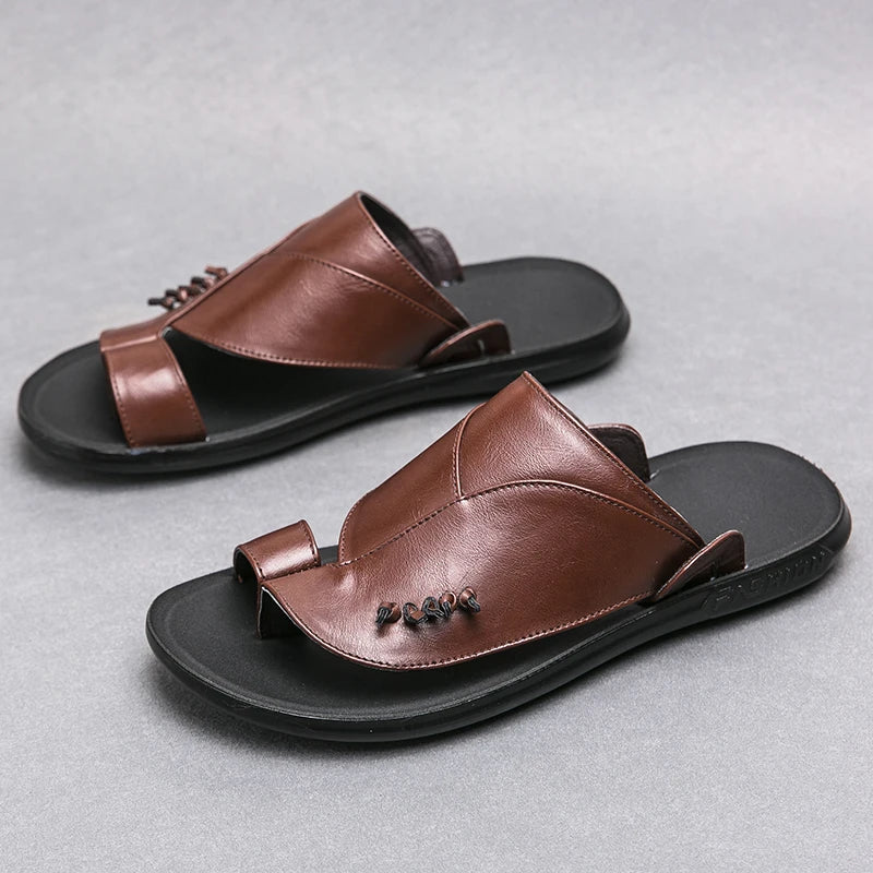 Sandália Birken Masculina de Couro  Shakal