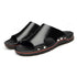 Sandália Masculina Casual De Couro