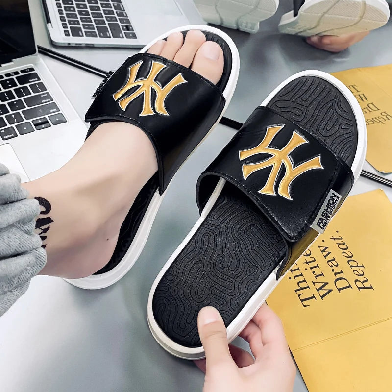 Chinelo Slide Masculino Preto - Loja Shakal