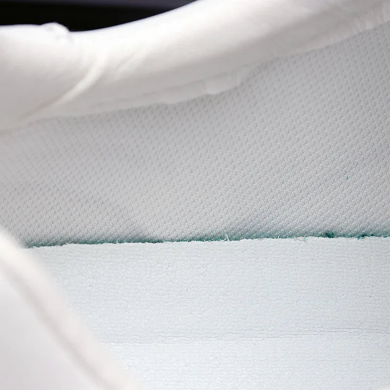 Tênis Casual Branco em Couro®