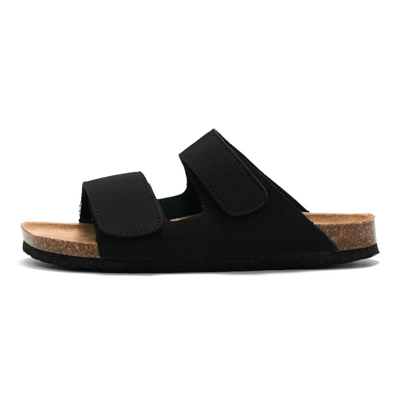 Sandália Birken Masculina Casual de Couro