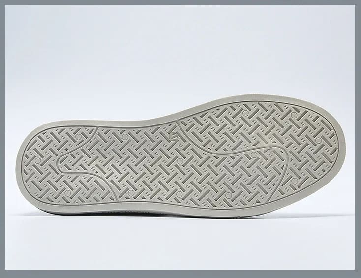 Tênis Branco Masculino de Couro