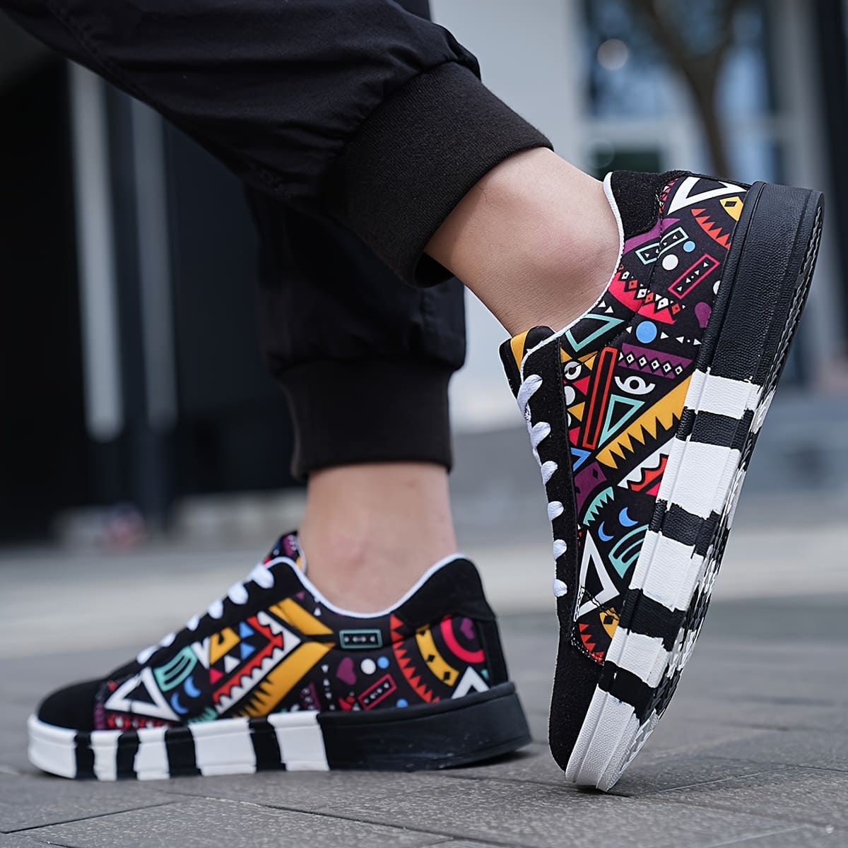 Tênis Streetwear Abstrato Shakal