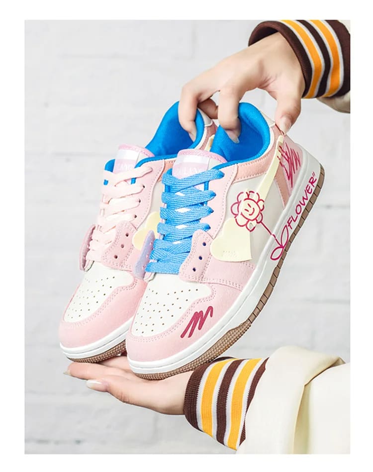 Tênis Streetwear Flower Shakal