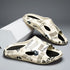 Chinelo Slide Masculino Branco   - Loja Shakal